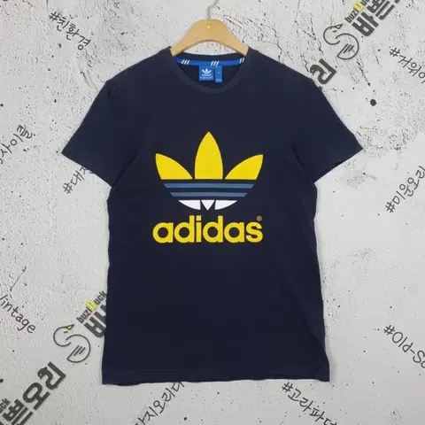 아디다스 ADIDAS 파이어버드 반팔 티 네이비 95 1000277