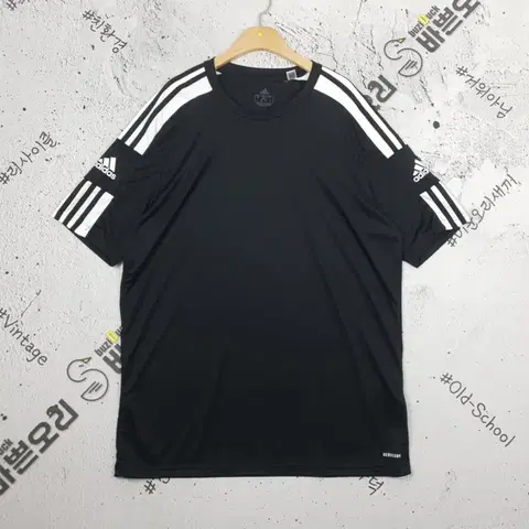 아디다스 ADIDAS 기능성 반팔 티 블랙 4XL 1000282