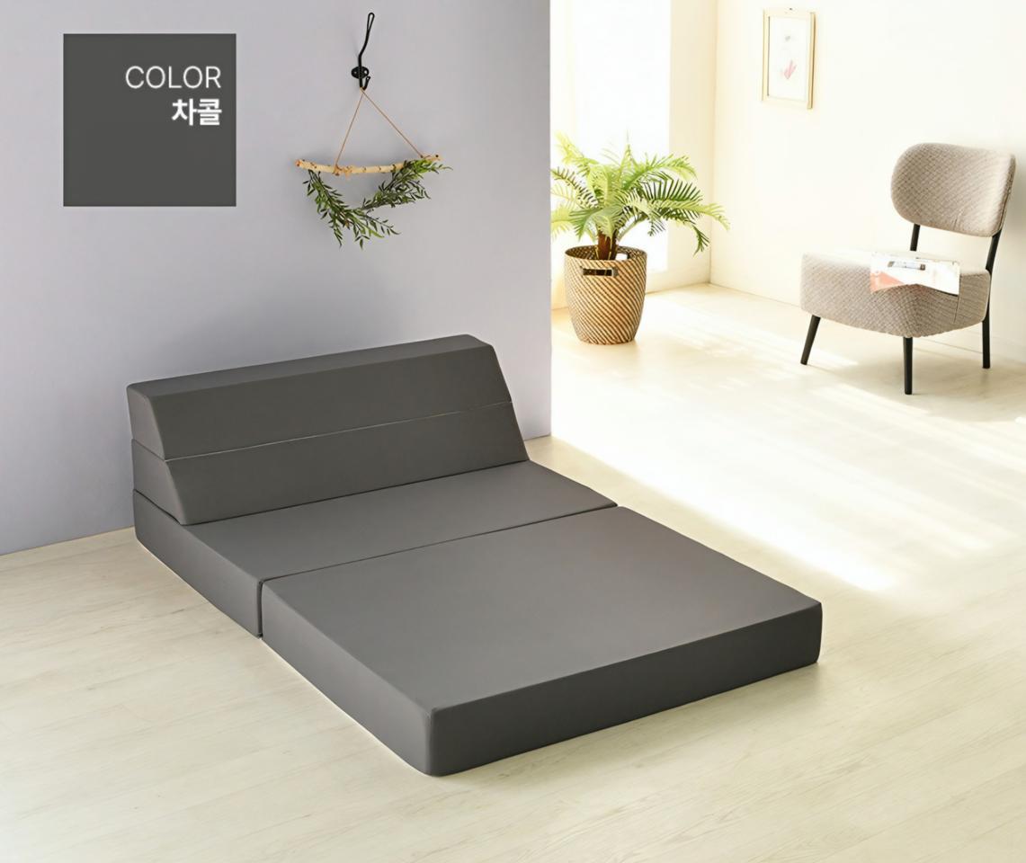 ✨전국최저가✨4단 접이식 소파+매트리스 쇼파베드 방수 매트 쇼파 침대