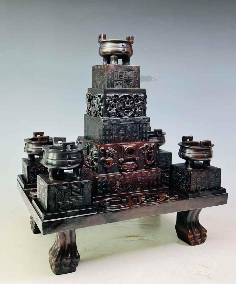 옛날 한고조 유방 종합화전옥 옥세 세트