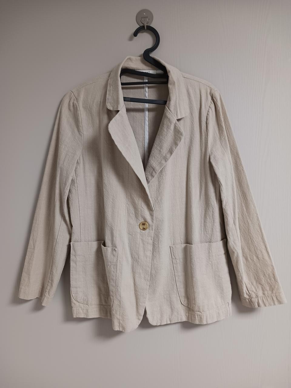 (새상품)여성 린넨자켓
