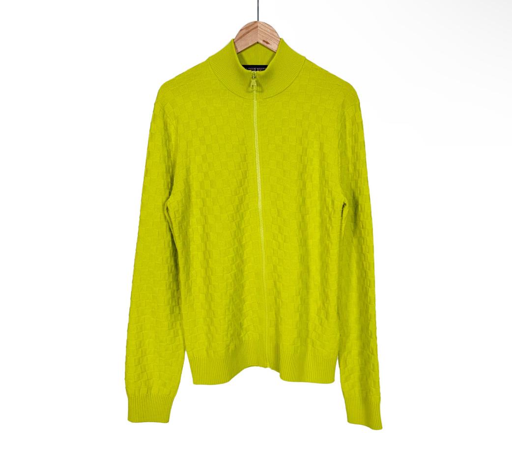 [M] 루이비통 남성 다미에 울 니트 집업 가디건 자켓 1ABIYA