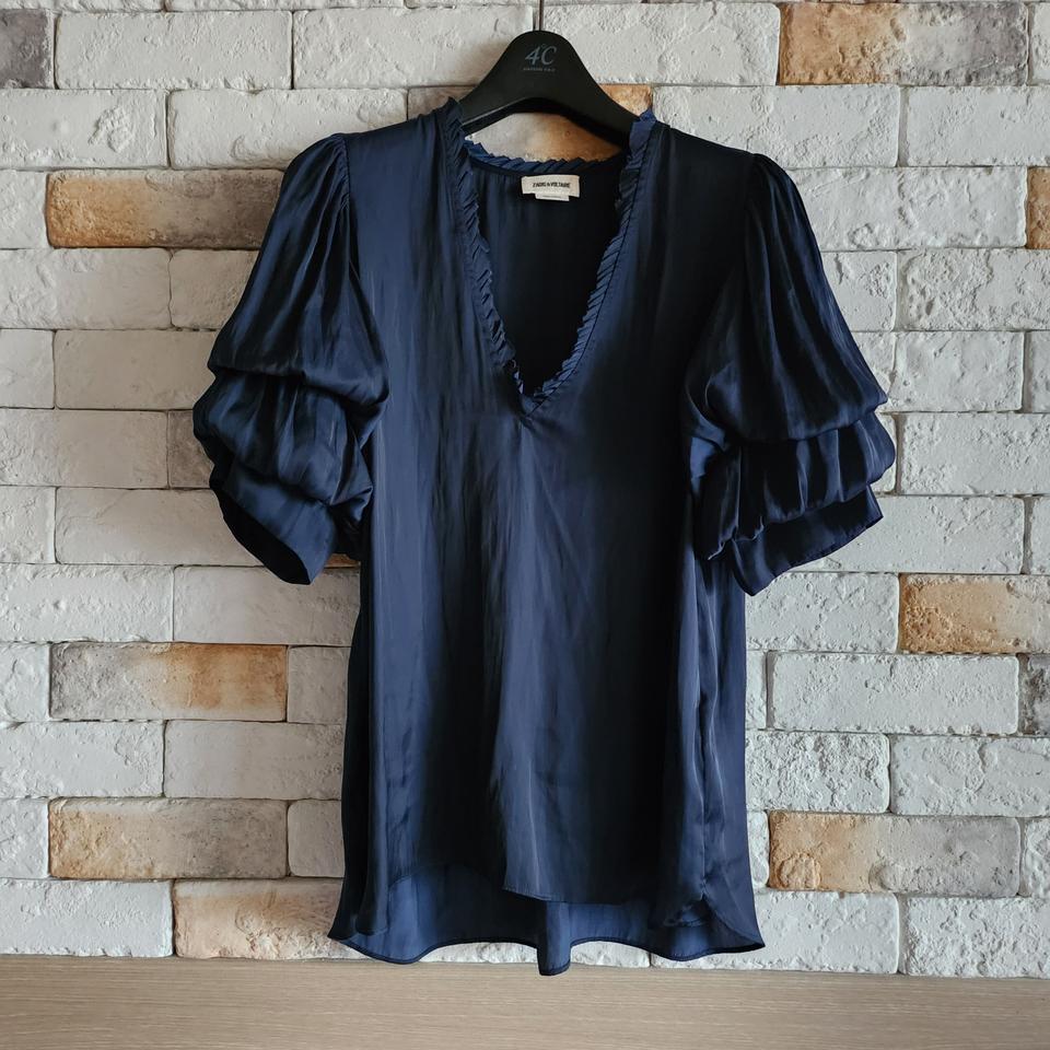 쟈딕앤볼테르 실크블라우스