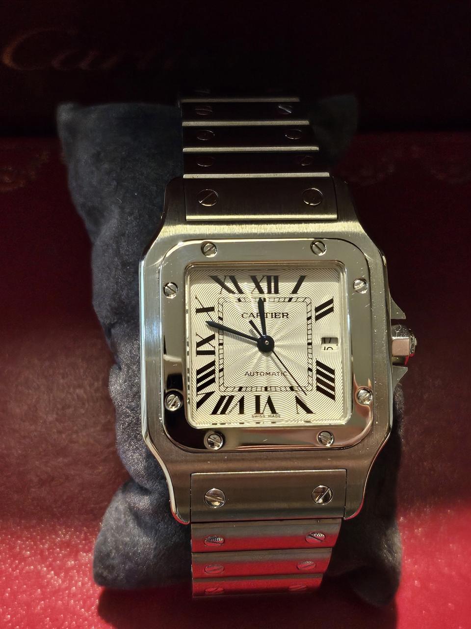 까르띠에 산토스 갈베 오토매틱 LM
