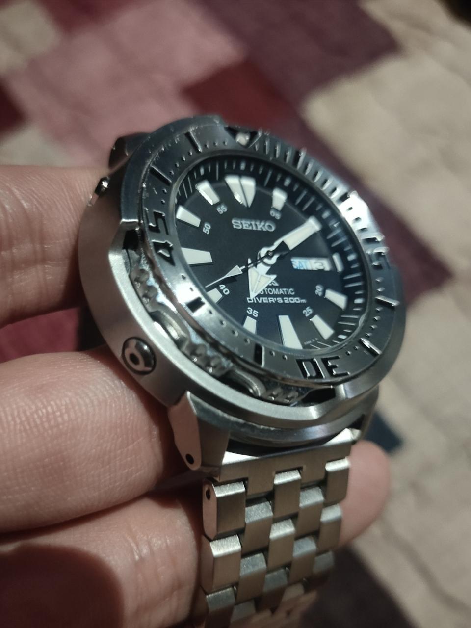 SEIKO 세이코 SRP637 몬스터 튜나 다이버+5연줄조합