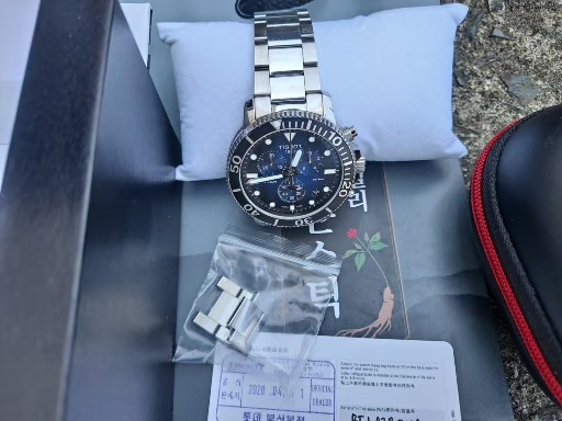 티쏘 씨스타1000 청판 백화점 정품