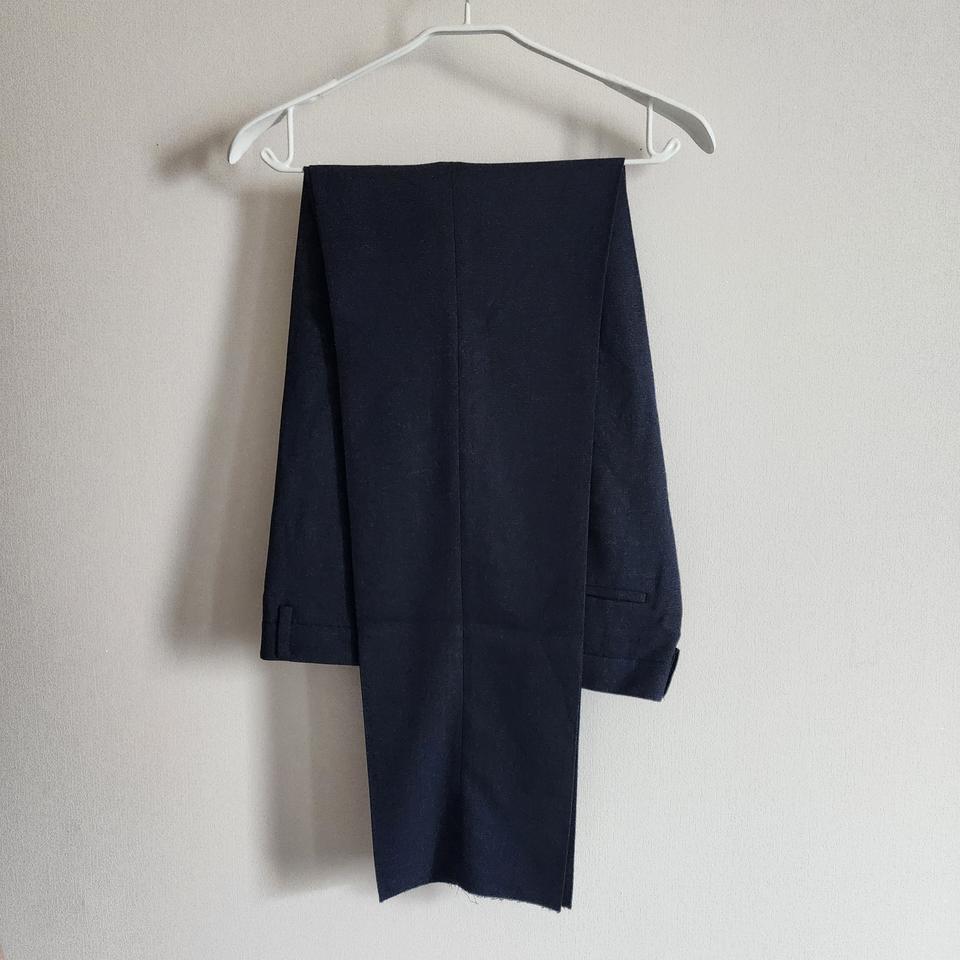 새상품.남성 여름 정장바지(98.네이비.38)