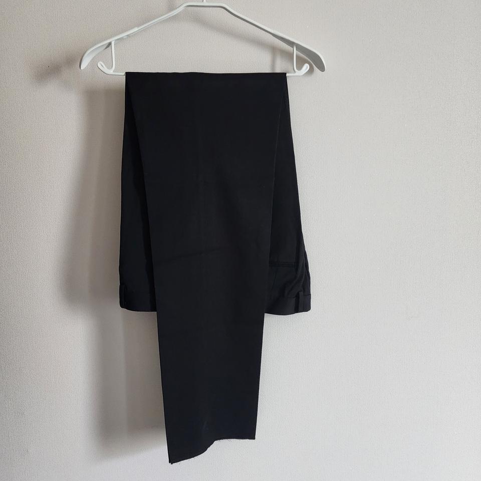 새상품.남성 여름 바지 슬랙스(94.블랙.38)