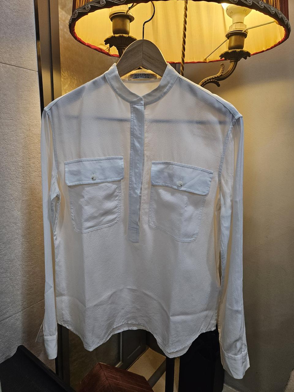 올세인츠 실크 셔츠