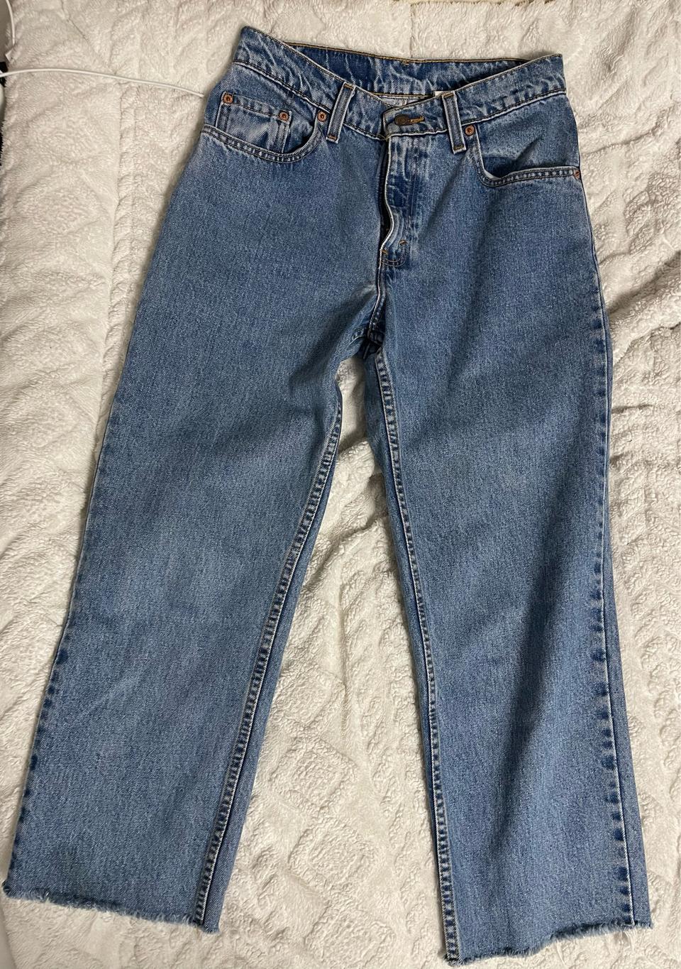 빈티지 리바이스(Levi's) 505 미국 생산 컷팅 청바지 29