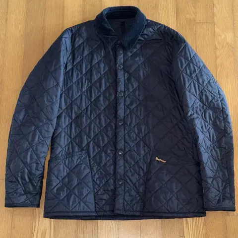 바버 리데스데일 퀼팅 자켓 네이비 L 105