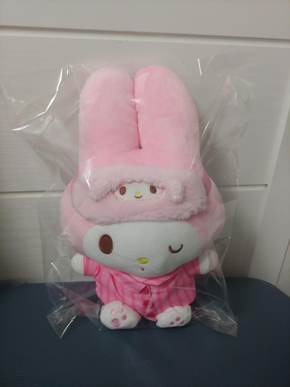 산리오 마이멜로디 꿀잠 중형 인형이에요