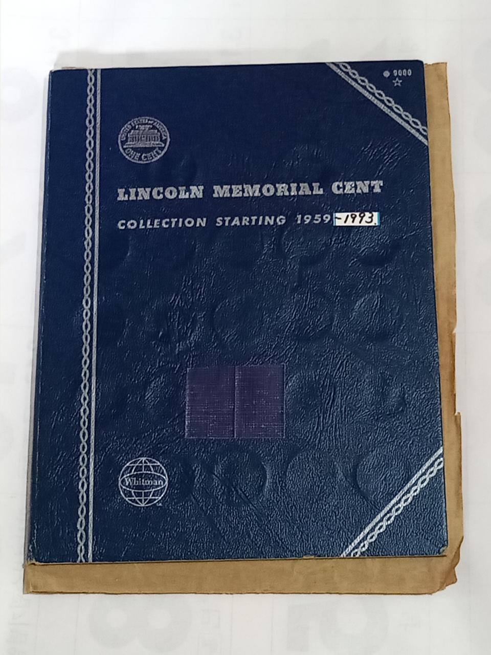 링컨주 앨범(링컨 기념관 문양).