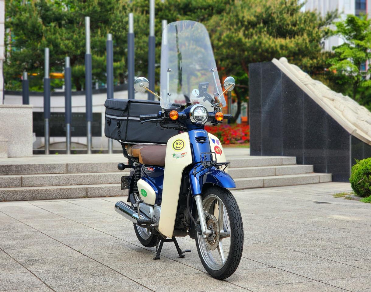 19년식.배달셋팅 슈퍼커브110 오토바이 판매