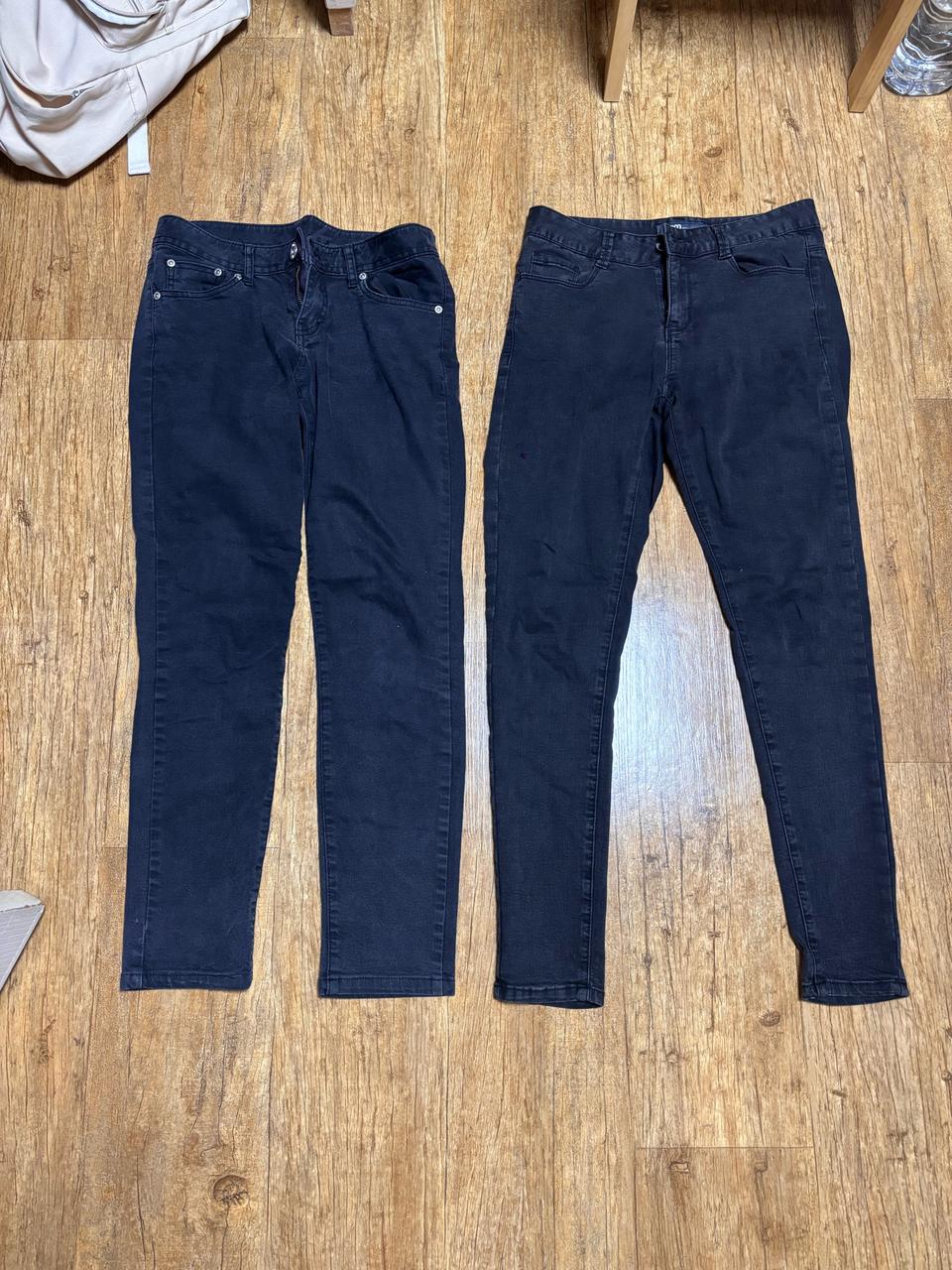 일괄판매)검정바지 긴바지 스키니진 면바지 청바지 흑청바지 스키니 m사이즈