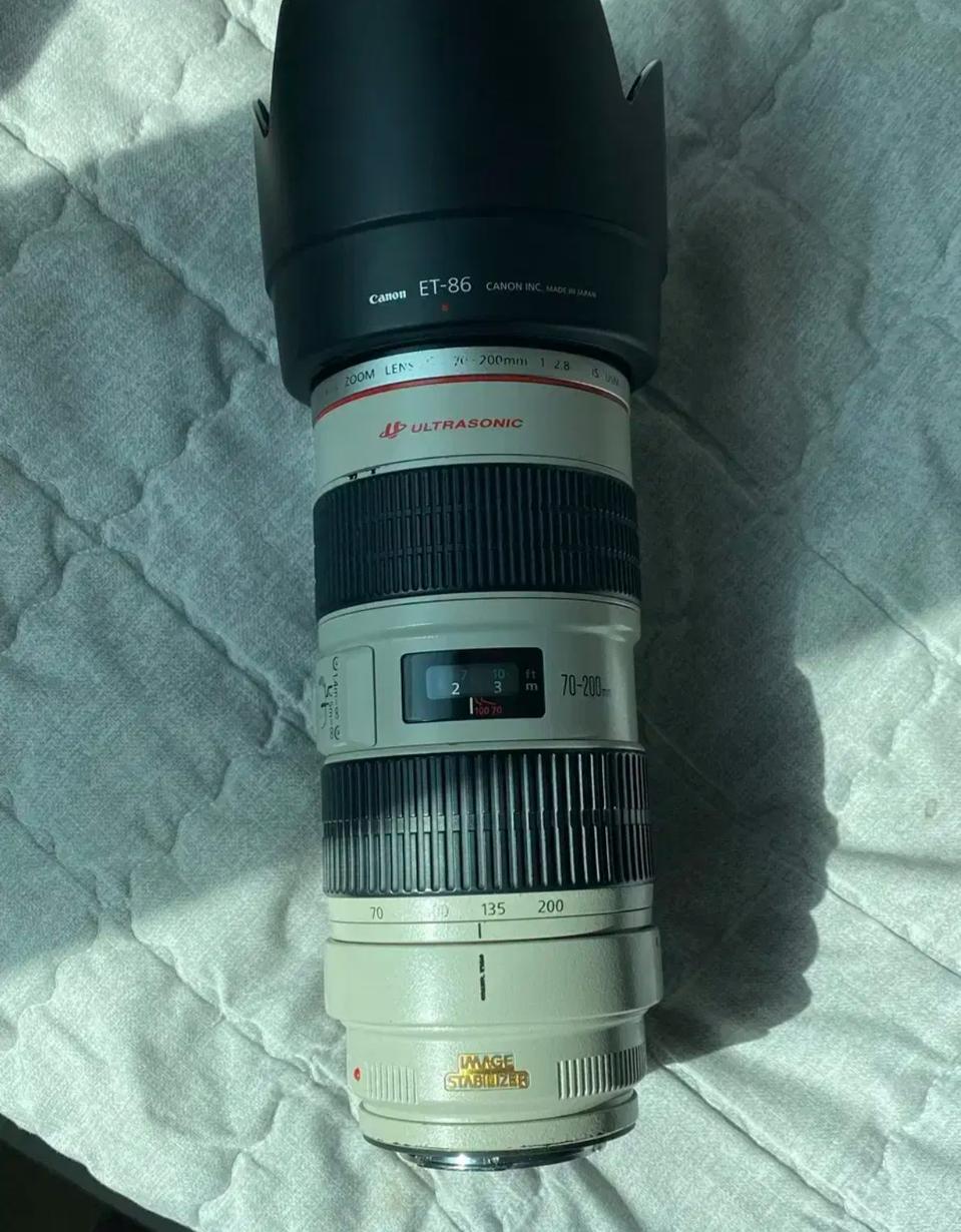 캐논 EF 70-200mm f2.8L IS USM 아빠백통
