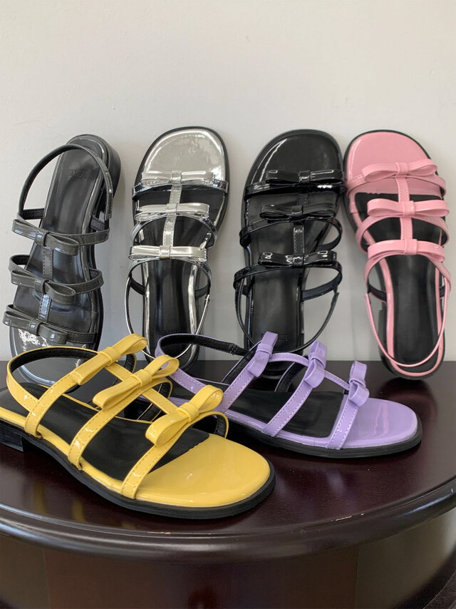 리본,비비드샌들,인기폭주,무료배송,235,245,250,225