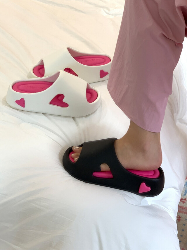 하트블핑 슬리퍼,통굽,초경량슬리퍼,사무실슬리퍼,240,250,230