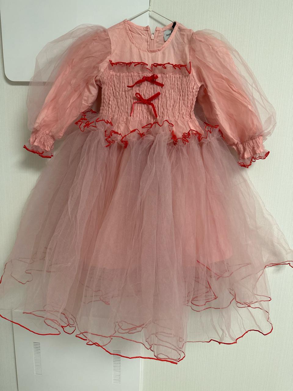 핑크 튜튜 여아 드레스 120( 새상품)