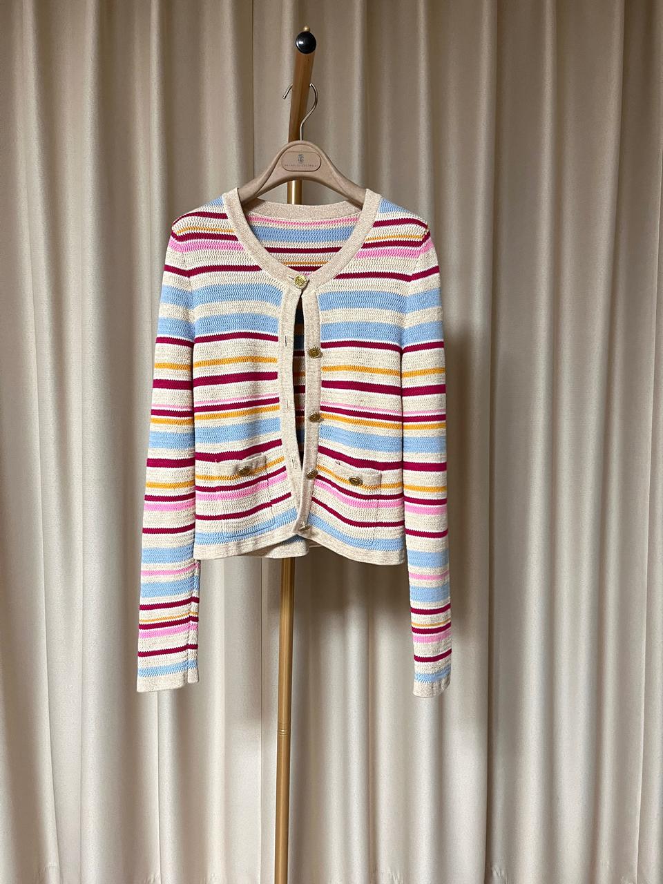 CHANEL 샤넬 여성 니트 가디건(S)