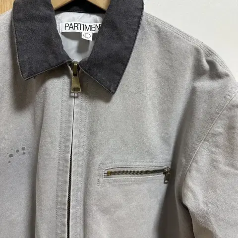 파르티멘토 3M 신슐레이트 빈티지 워시드 워크 자켓(그레이)[L]
