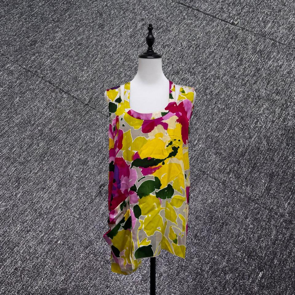 마르니 플라워 슬리브리스 탑