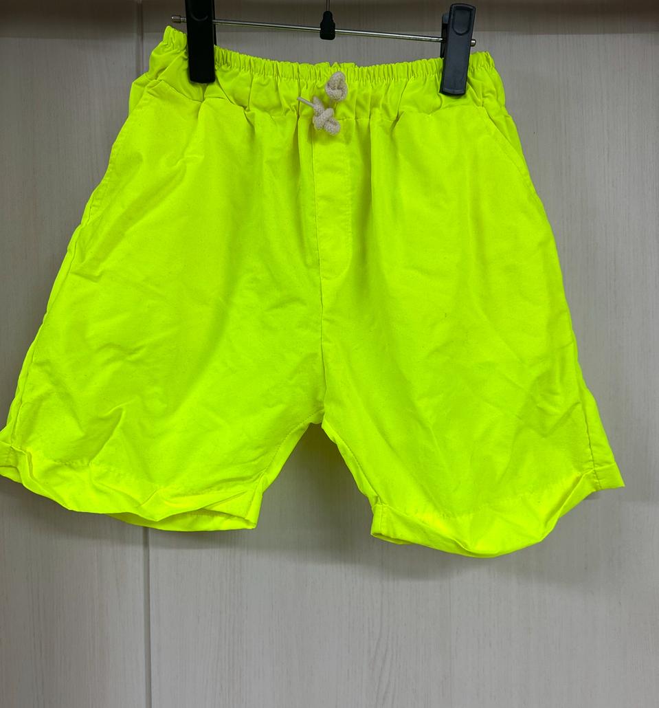 형광 반바지