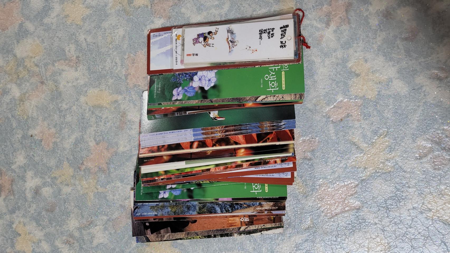 책갈피 북마크 서적 책꽂이 인덱스 123개 세트 판매