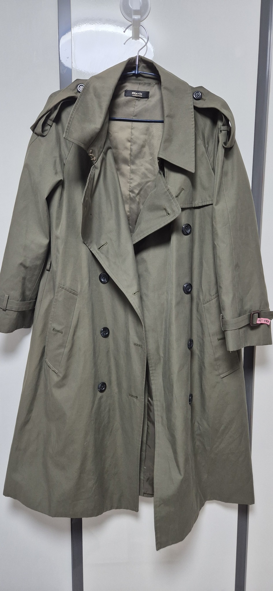 여성트렌치. 66사이즈