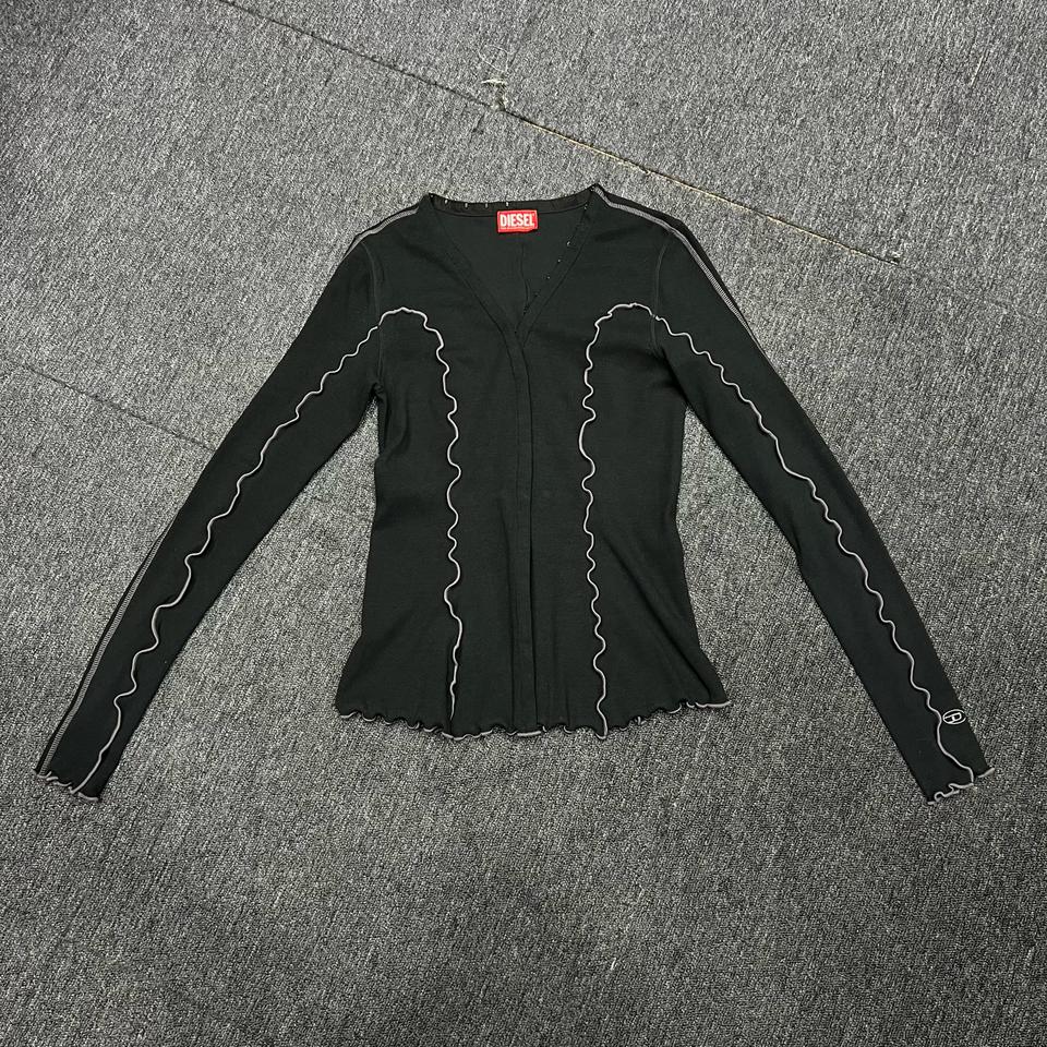 디젤 웨이브 심 후크 가디건