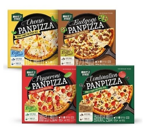 피자 4개 골라담기 (치즈/페퍼/불고기/콤비) 신세계푸드