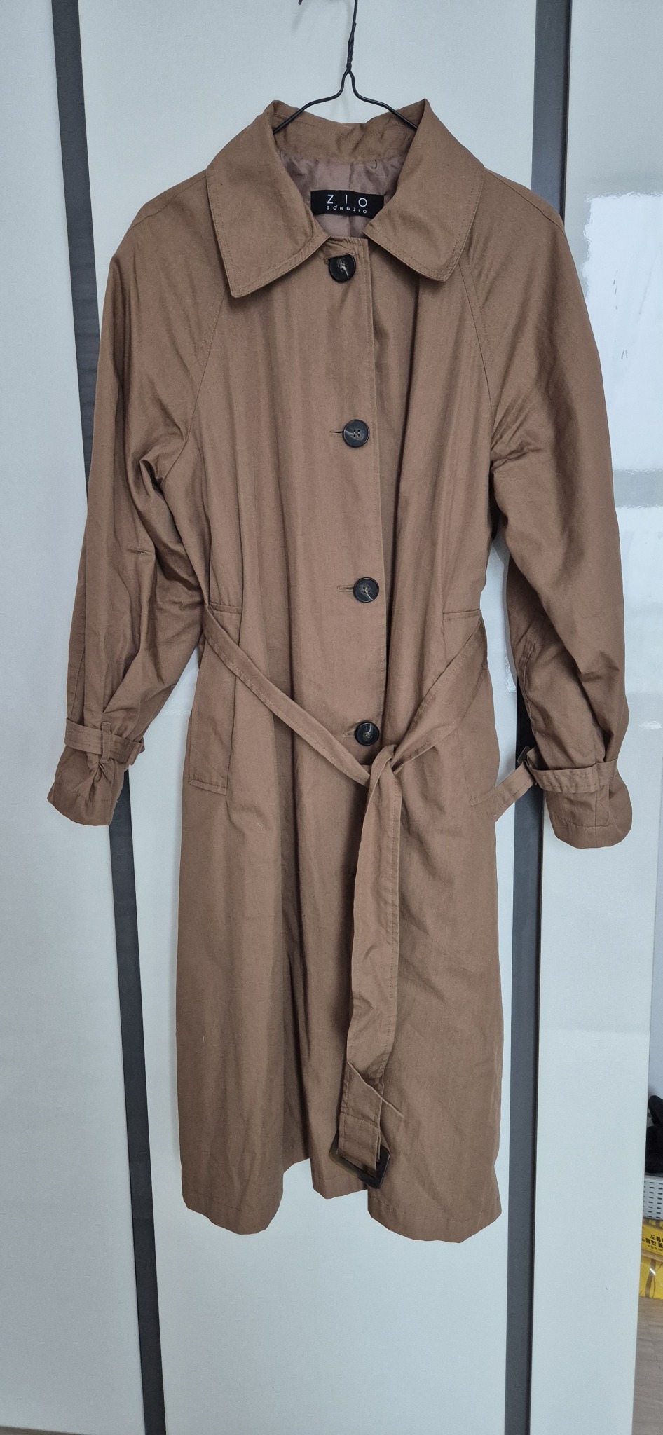 송지오 여성 트런치코트 66