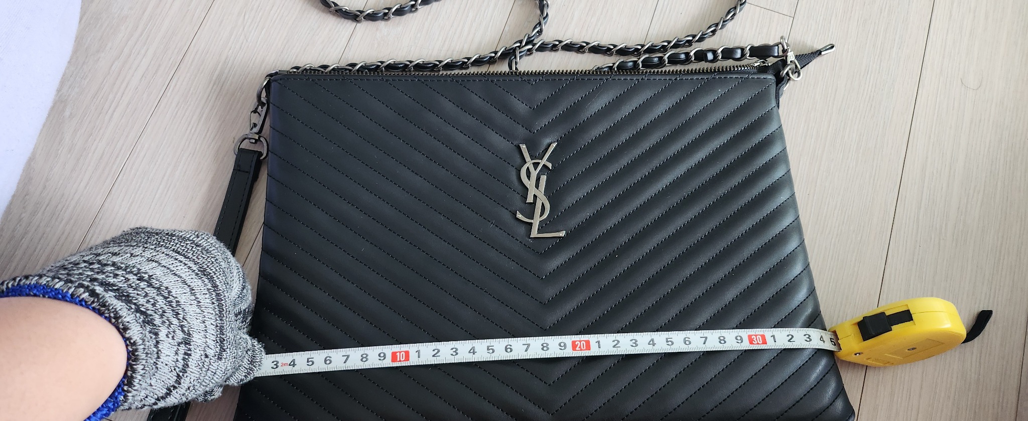 입생로랑 클러치백