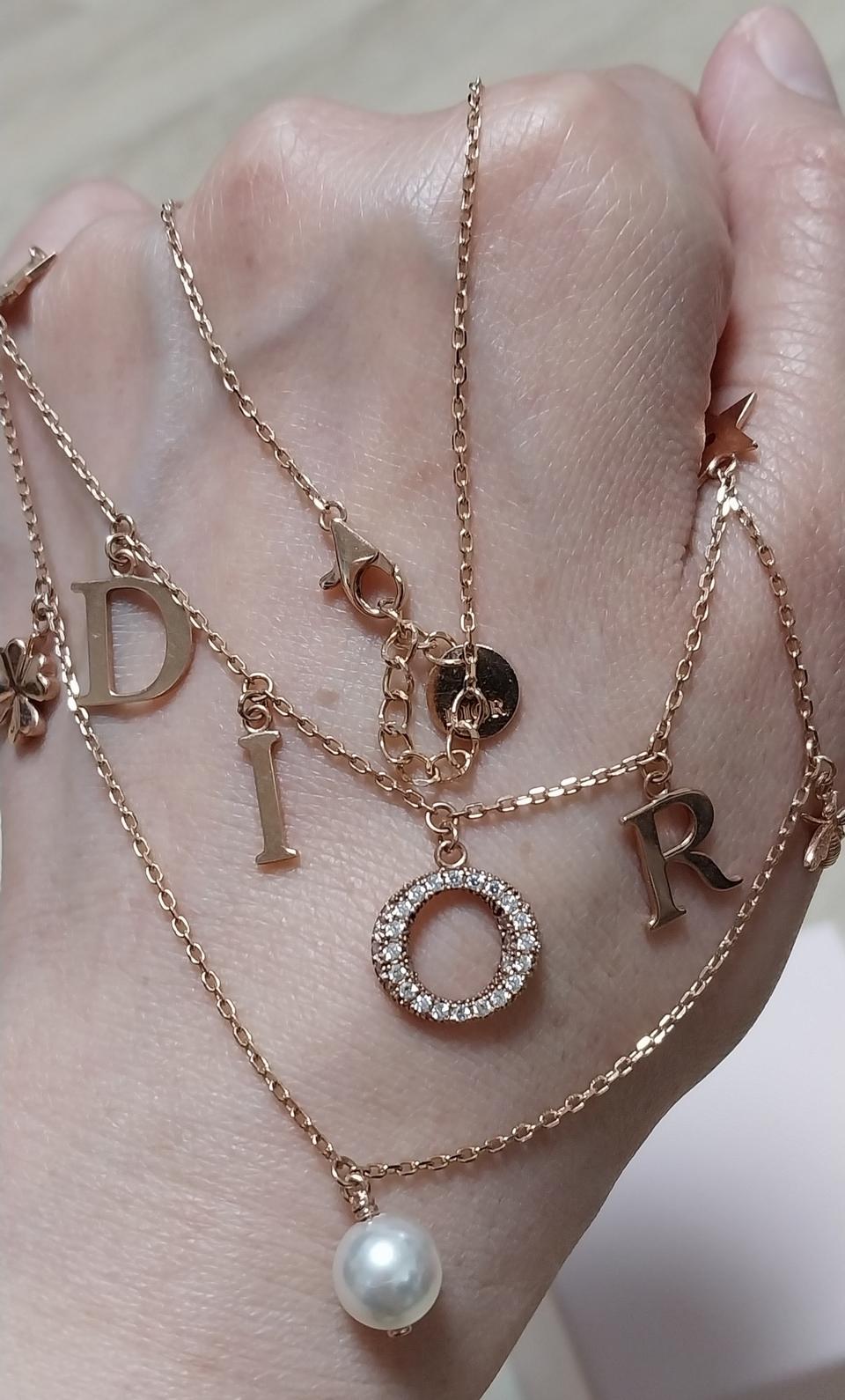 14k진주참목걸이(42에서 45센치)