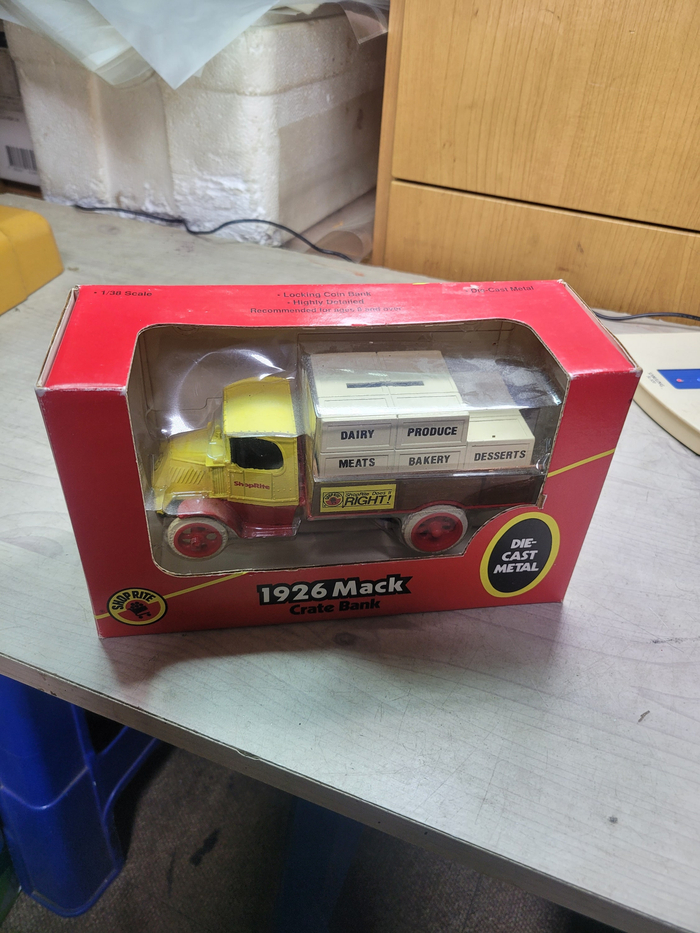 미개봉 미국 1926 맥 유제품 트럭 다이캐스팅