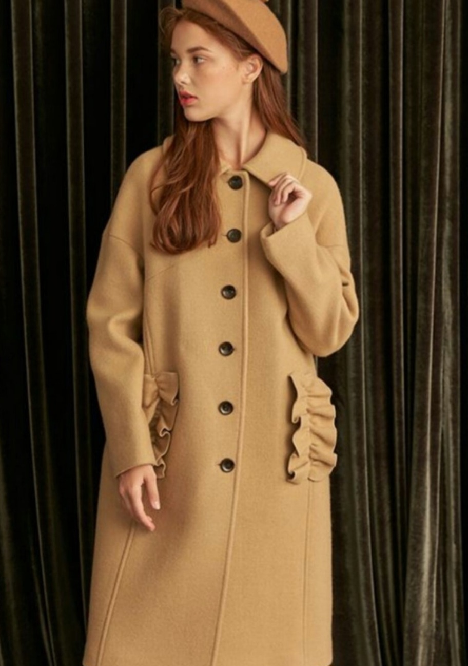 DEBB 러플포인트 싱글코트 66