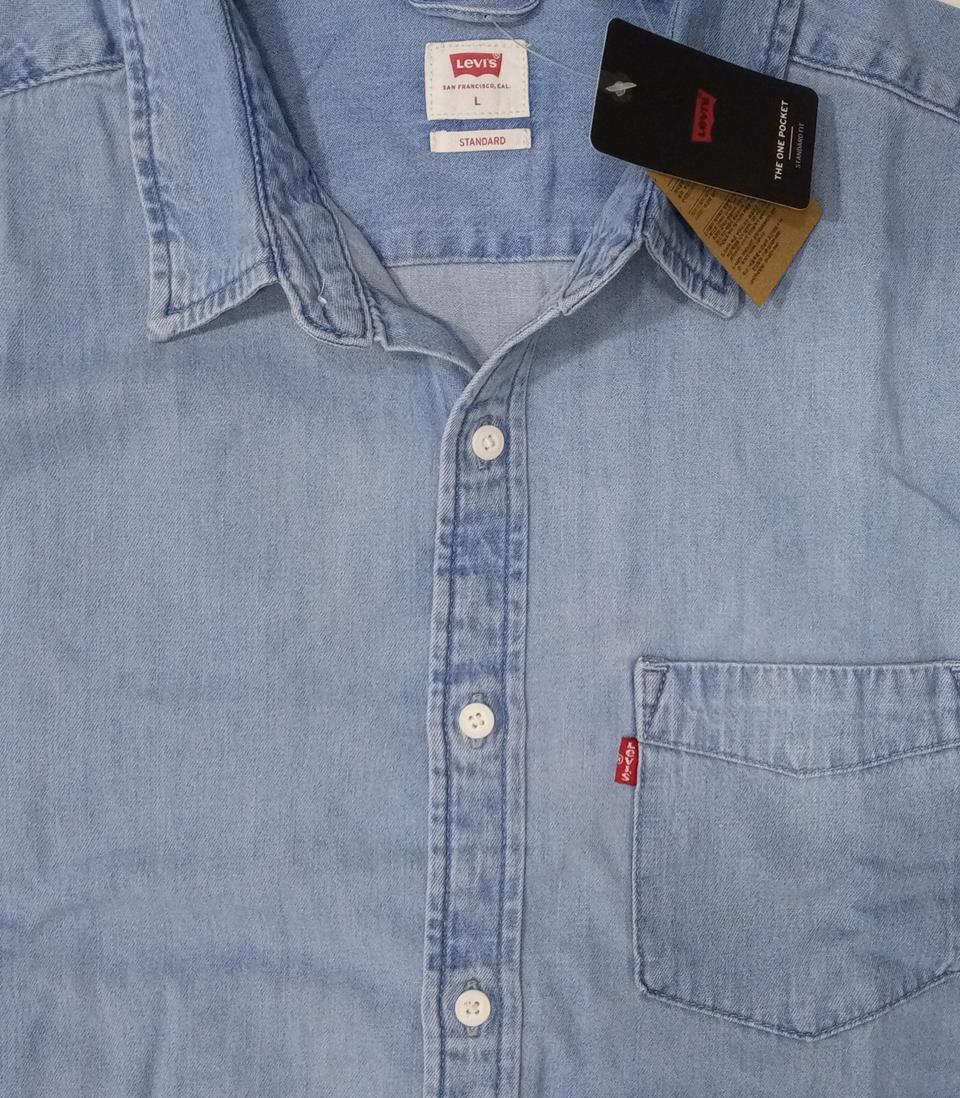 리바이스 데님 셔츠 L