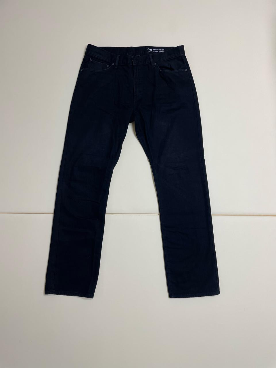 갭 남성 블랙 면바지