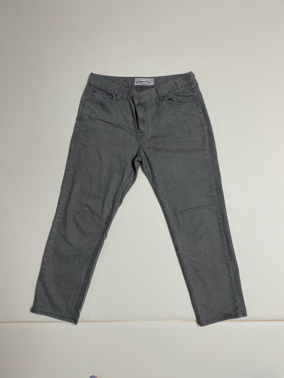 남성 칠부 면바지