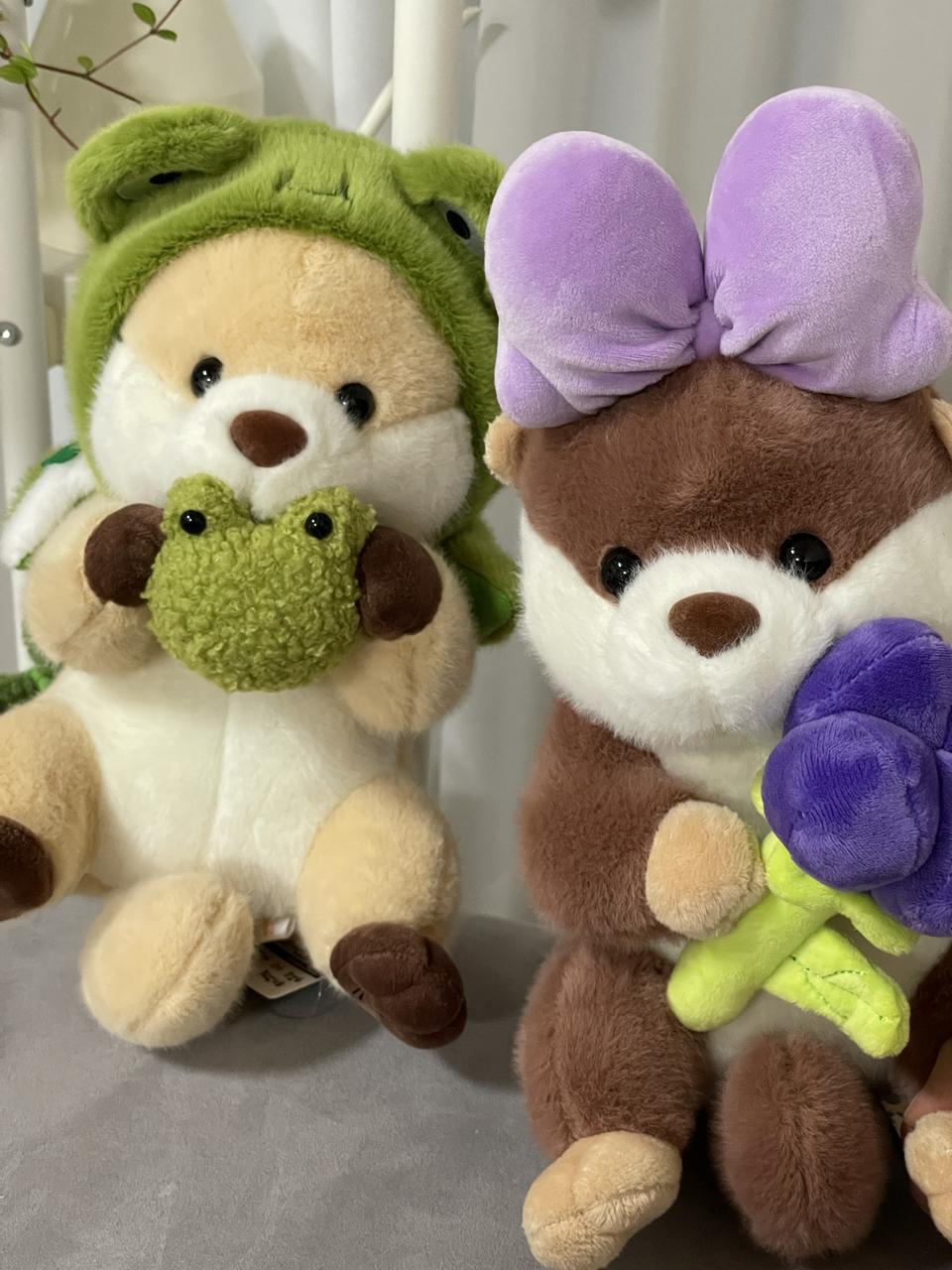 [새상품, 수수료 무료] 랏코상 수달인형