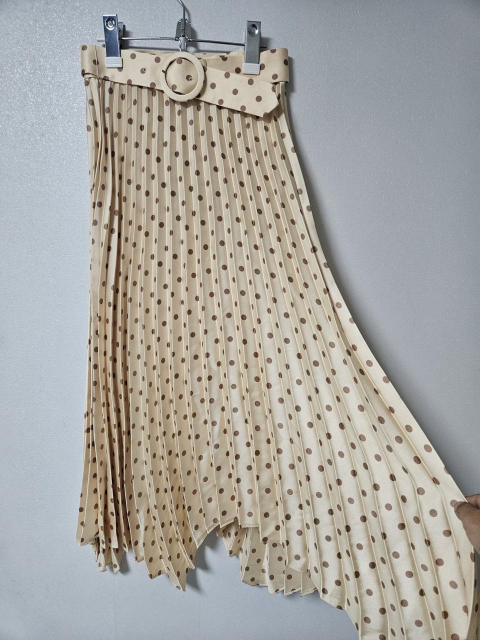 산드로 플리츠 롱 치마  1