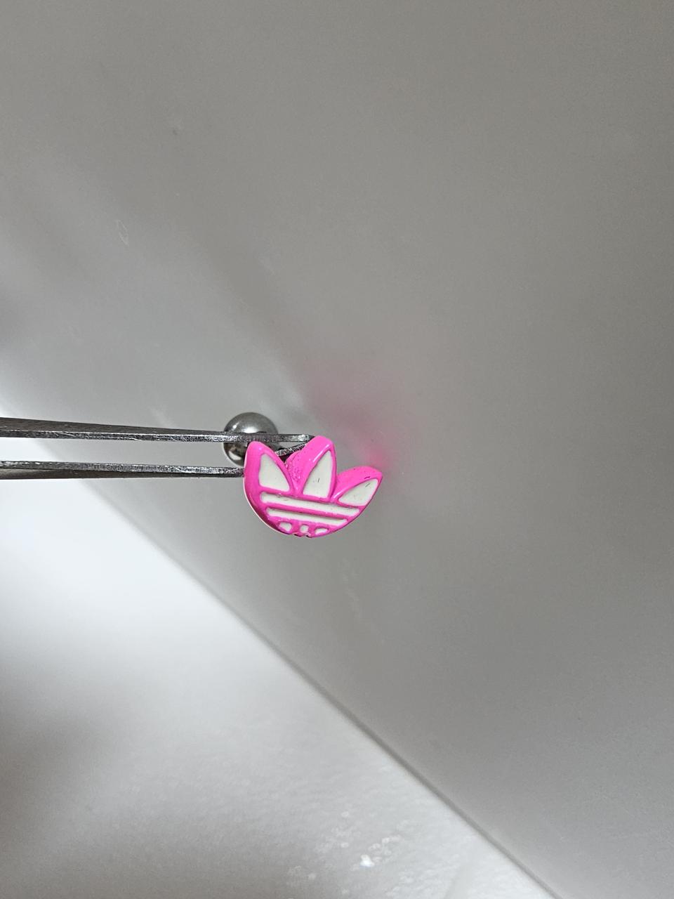 (새상품) 아디다스 피어싱 _핑크