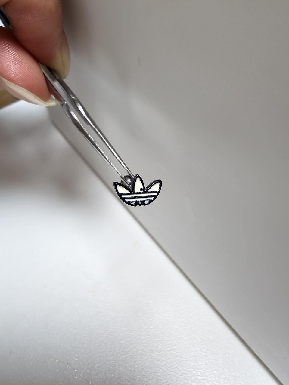 (새상품) 아디다스 피어싱 _블랙