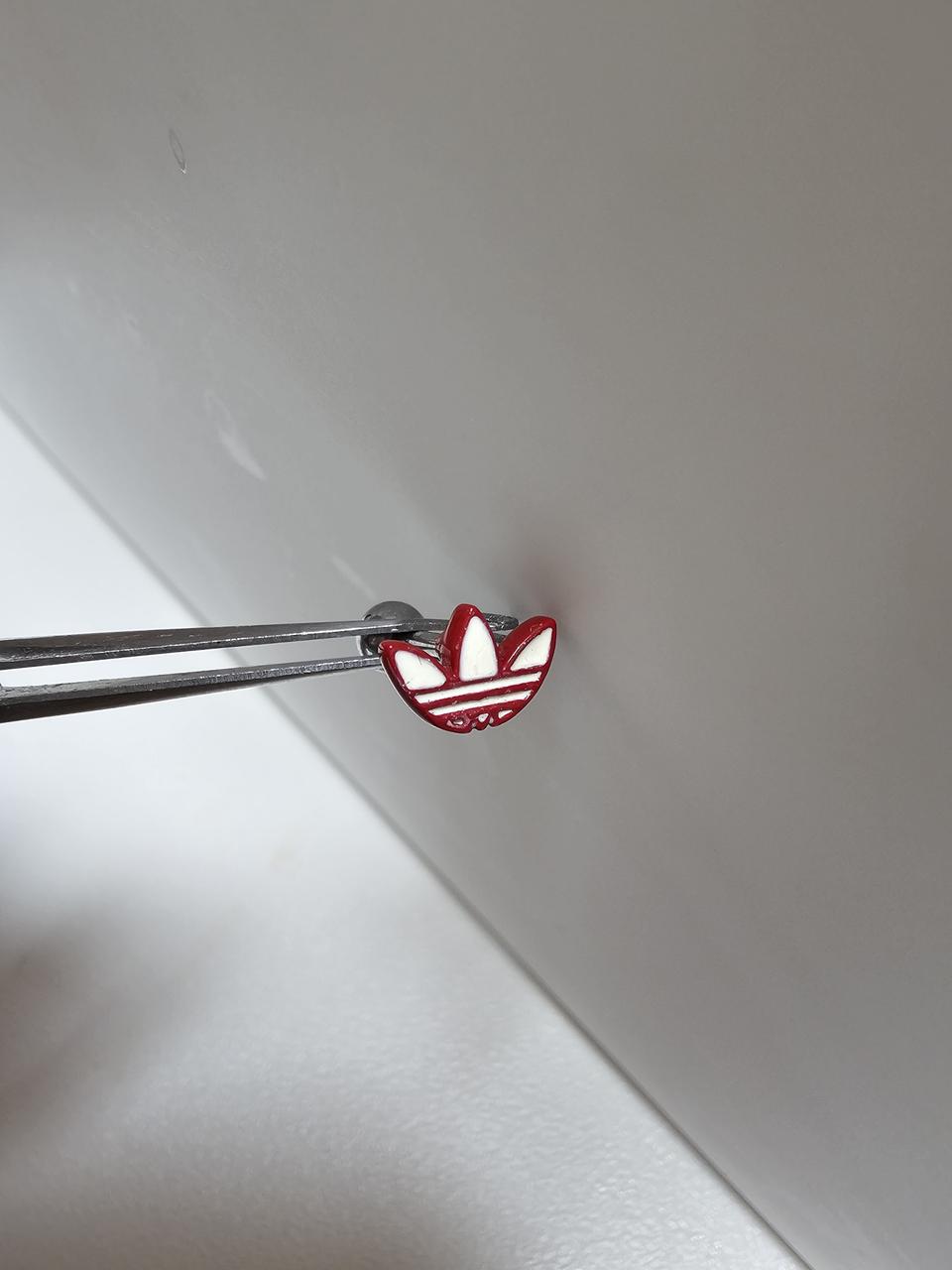 (새상품) 아디다스 피어싱 _레드