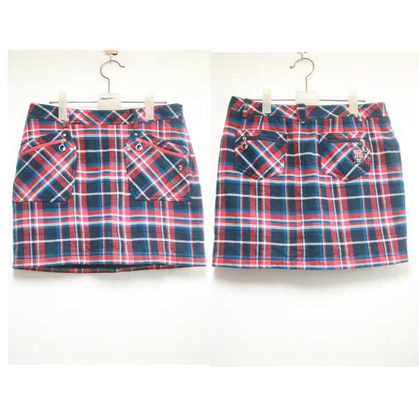 (26.5) 마코 MACAW 체크 치마 바지 (가을 겨울 26~27) 