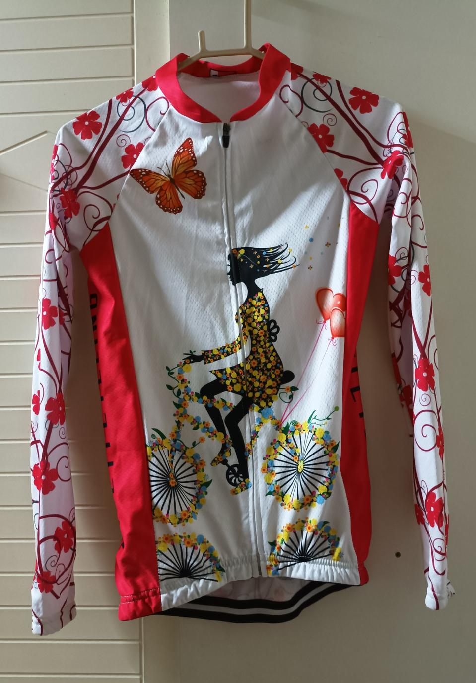 여성 자전거 져지 라이딩복