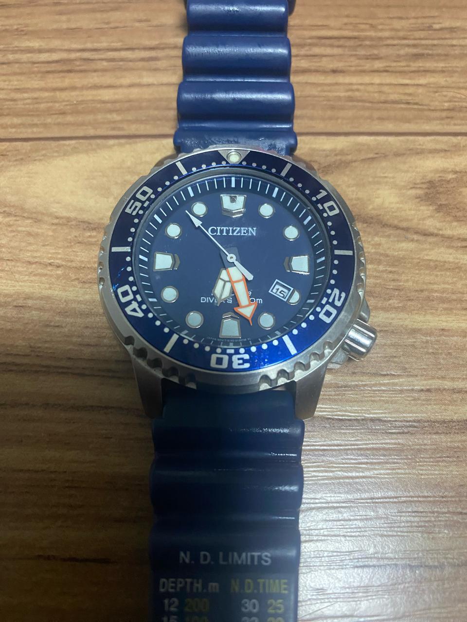 시티즌 프로마스터 다이버시계