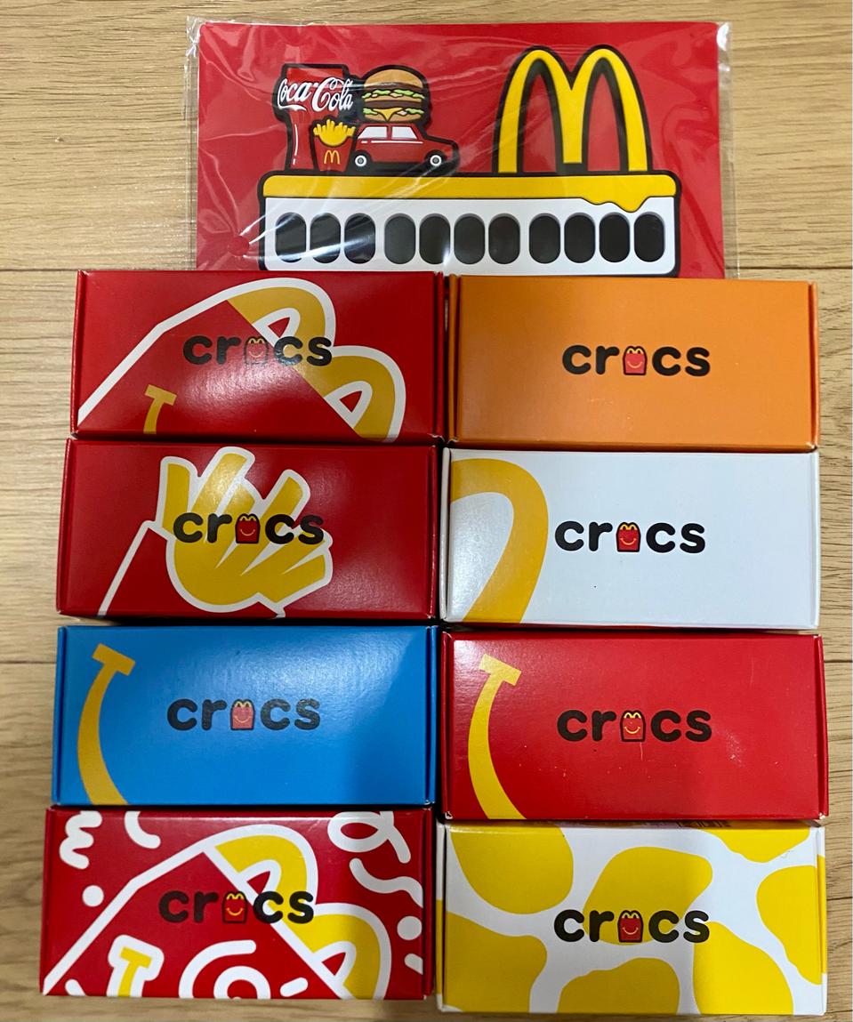 맥도날드 크록스 + 주차 전화번호판 판매합니다