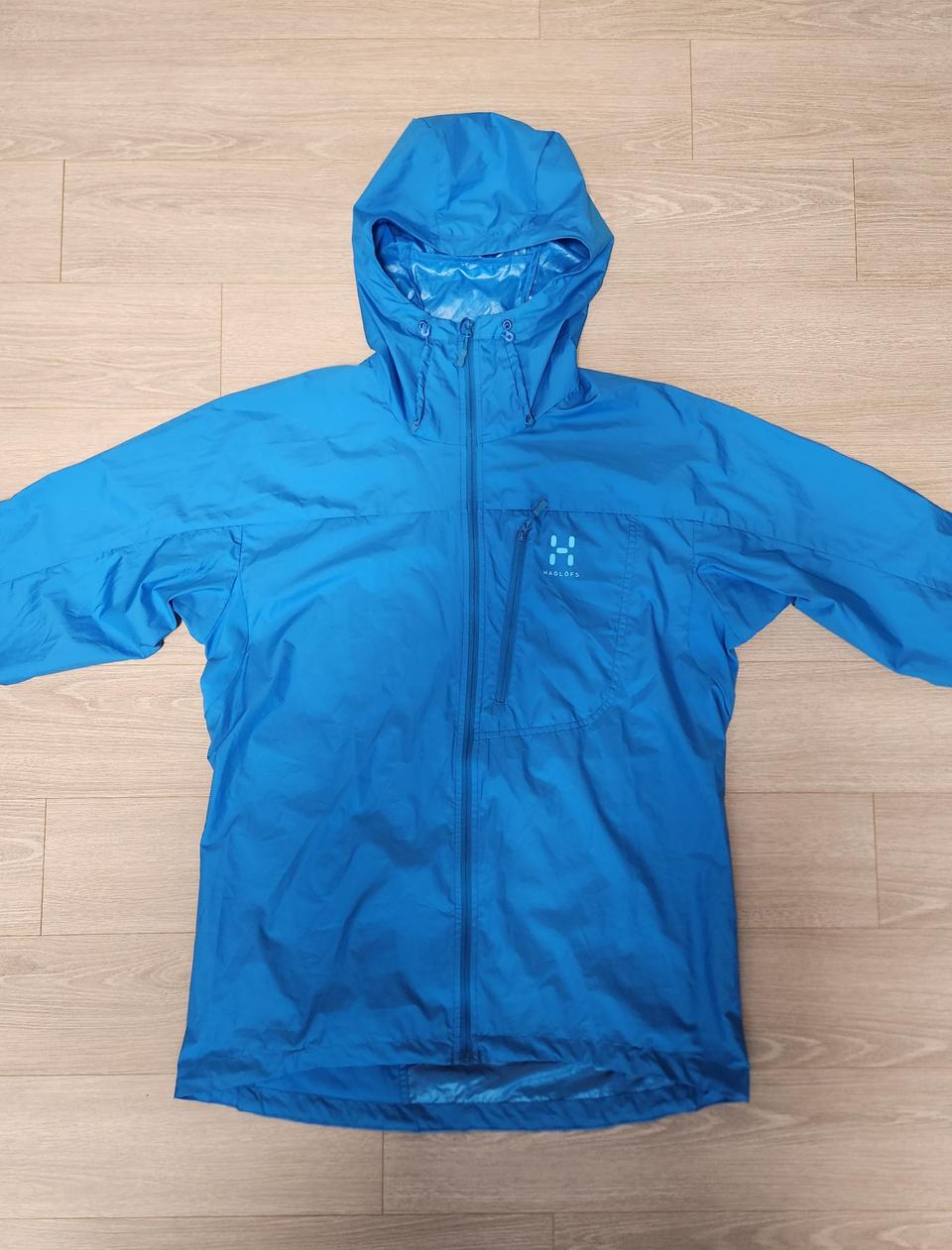 하그로프스 Shield Hood 자켓 Gale Blue M