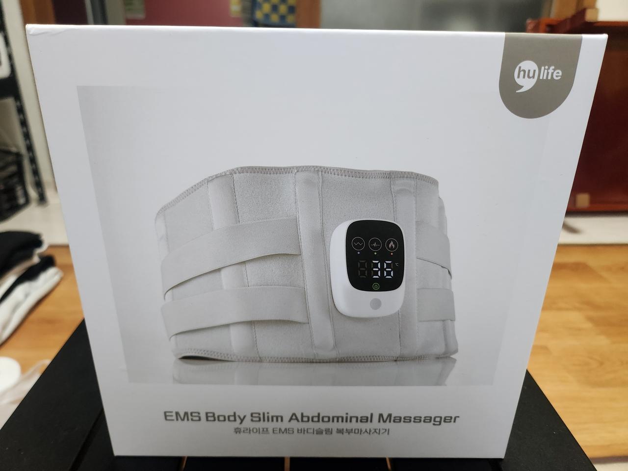 (판매완료)휴라이프 EMS 바디슬림 복부마사지기